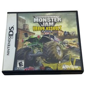 Monster Jam‎ Urban Assault Nintendo DS Case & Manual Only – No Game